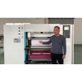 PLC Control 1400mm NCR Paper Plotter Paper CAD Paper Slitting Slitter Machine